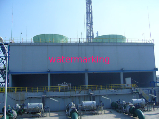 Torre di raffreddamento industriale a basso rumore con la struttura in cemento armato CNTC