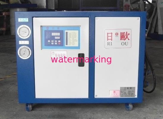 tipo R22 del rotolo di alta efficienza 50hz/refrigeratore di acqua industriale refrigerante R134A/di R407C/refrigeratore raffreddato ad acqua Syste