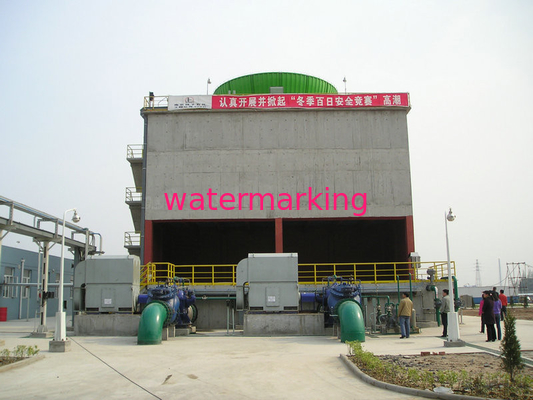 Torre di raffreddamento industriale con 3000 M3/H, torre di raffreddamento bagnata efficiente