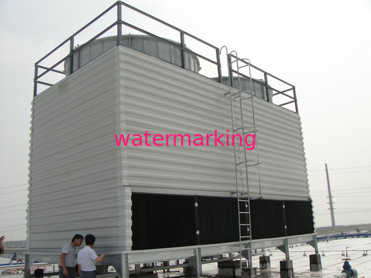 Torre industriale di raffreddamento ad acqua con la struttura di FRP, a basso rumore