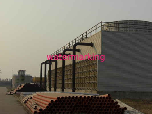Torre di raffreddamento di controcorrente quadrata industriale con il diametro del fan da 8000 millimetri