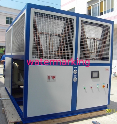 Shell/tipo refrigeratore aero- RO-130AS della metropolitana della vite dell'acqua con la capacità di raffreddamento 130KW ha personalizzato il refrigerante