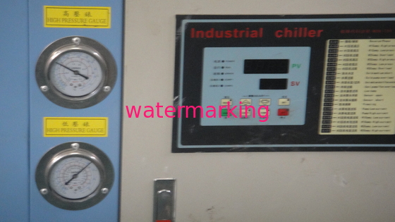 Ventili la macchina commerciale coolled del refrigeratore di acqua di raffreddamento ad acqua della macchina 5HP del refrigeratore di acqua