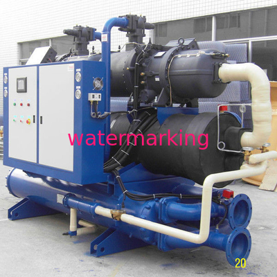 Refrigeratore di acqua industriale raffreddato ad acqua