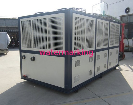 Il CE/iso ventila il refrigeratore raffreddato della vite con il compressore semichiuso