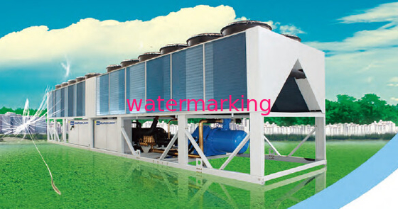 L'aria economizzatrice d'energia professionale ha raffreddato il refrigeratore R134a 548.8kw della vite