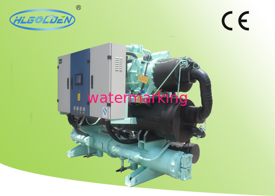 Refrigeratore di plastica a vite del dispositivo di raffreddamento di acqua del ODM 241KW dell'OEM con il compressore di Hanbell